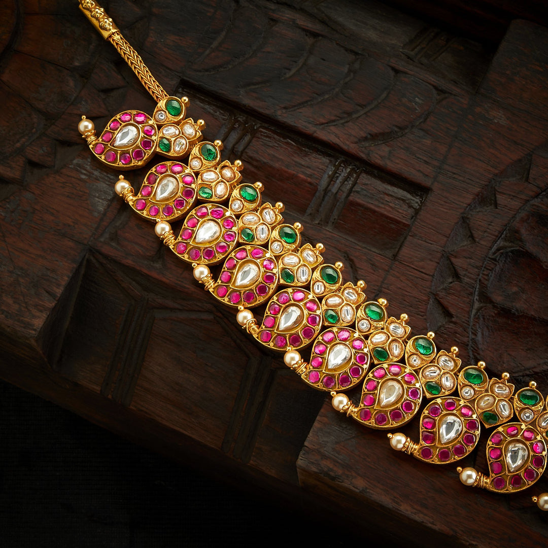 Maanga Vilasa Kundan Necklace