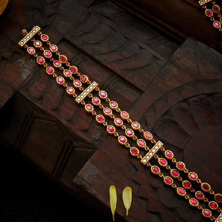 Garuda Reverse Kundan Necklace