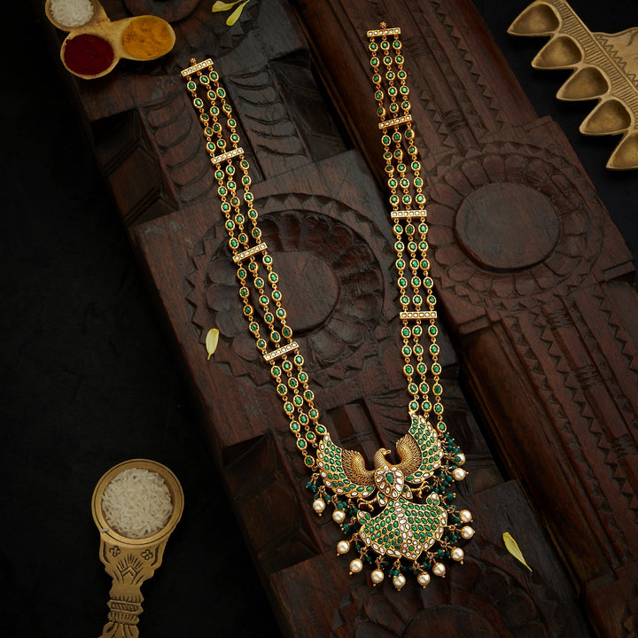 Garuda Reverse Kundan Necklace
