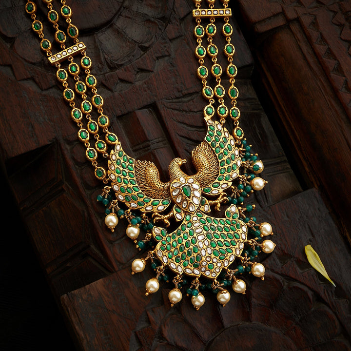 Garuda Reverse Kundan Necklace