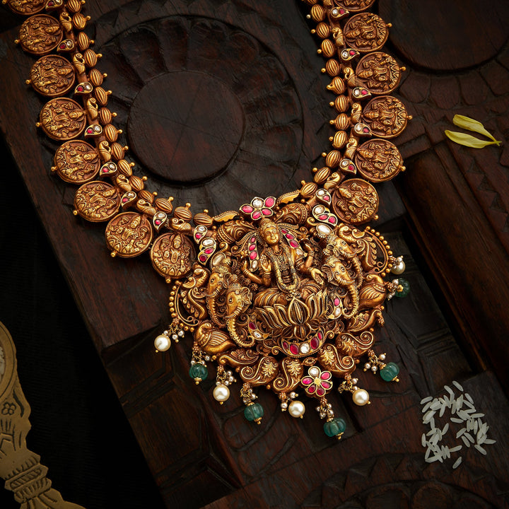 Shrivara Temple Kasu Necklace