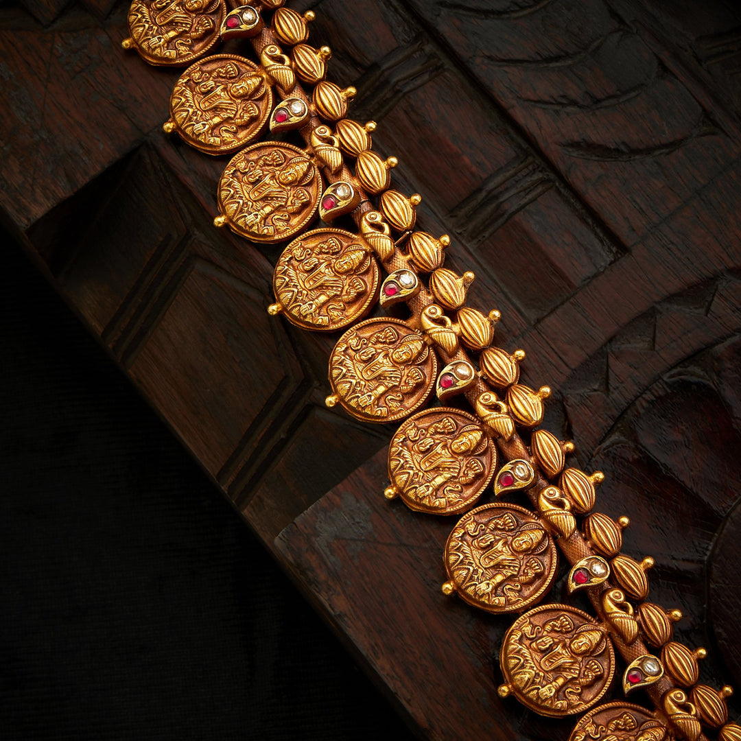 Shrivara Temple Kasu Necklace