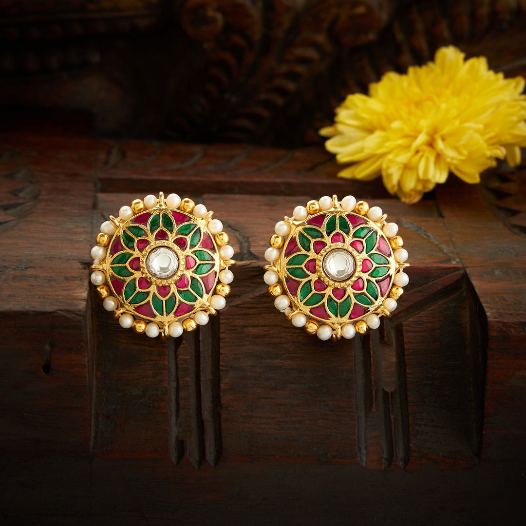 Vanya Kundan Studs