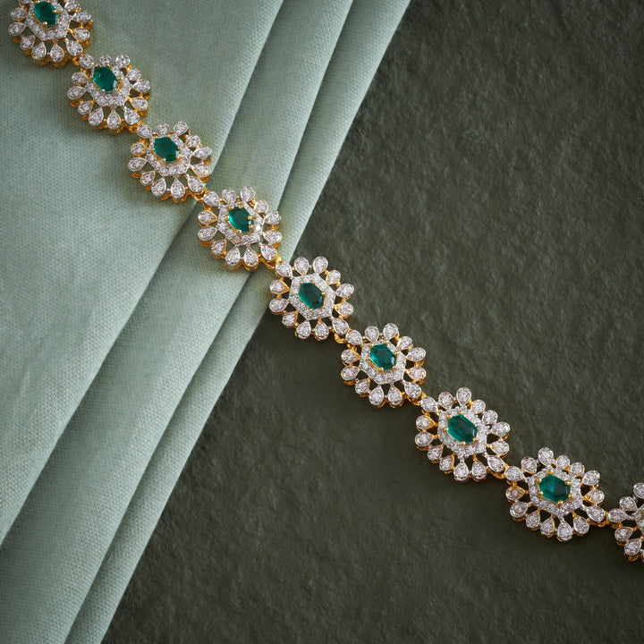 Florazura CZ Necklace Set