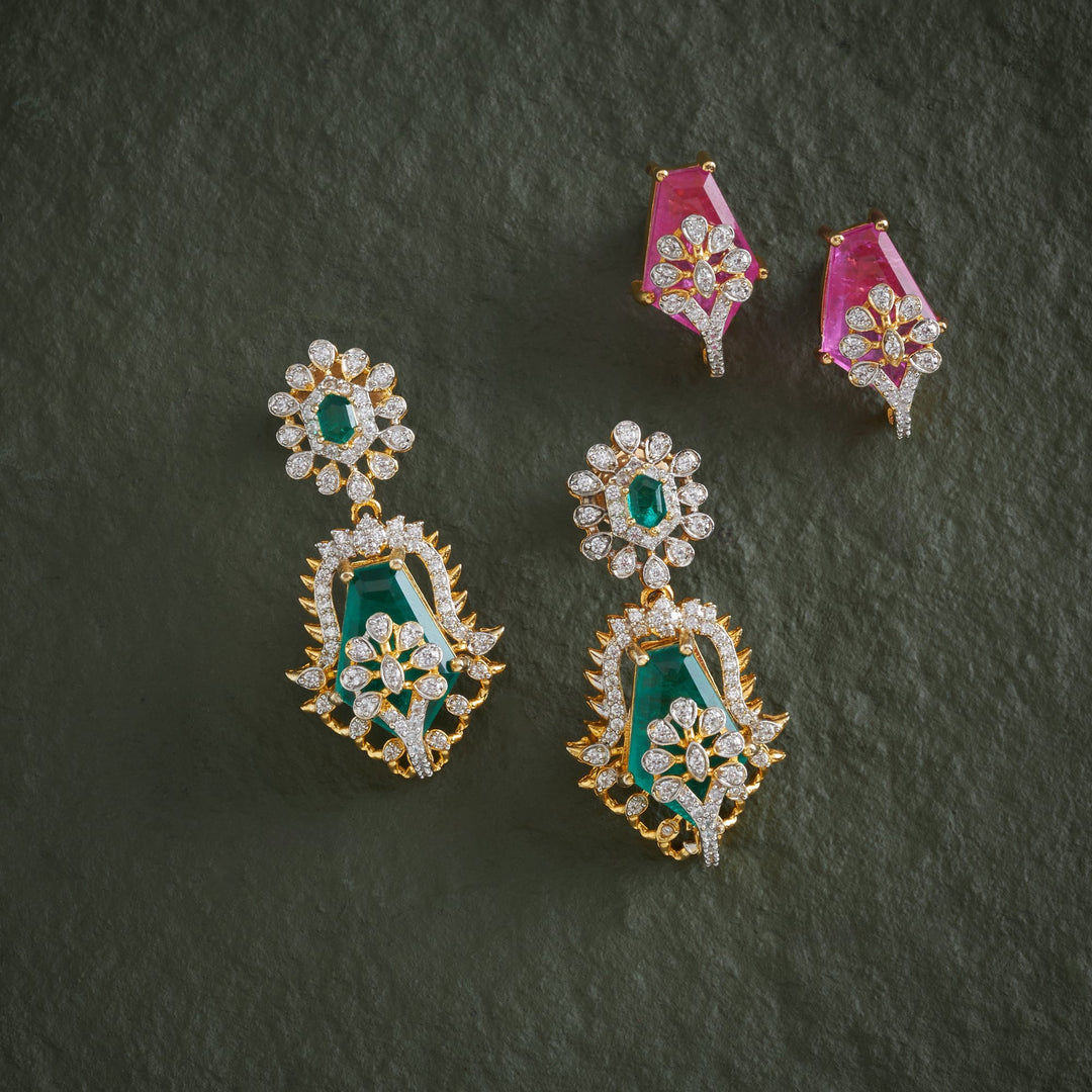 Florazura CZ Necklace Set