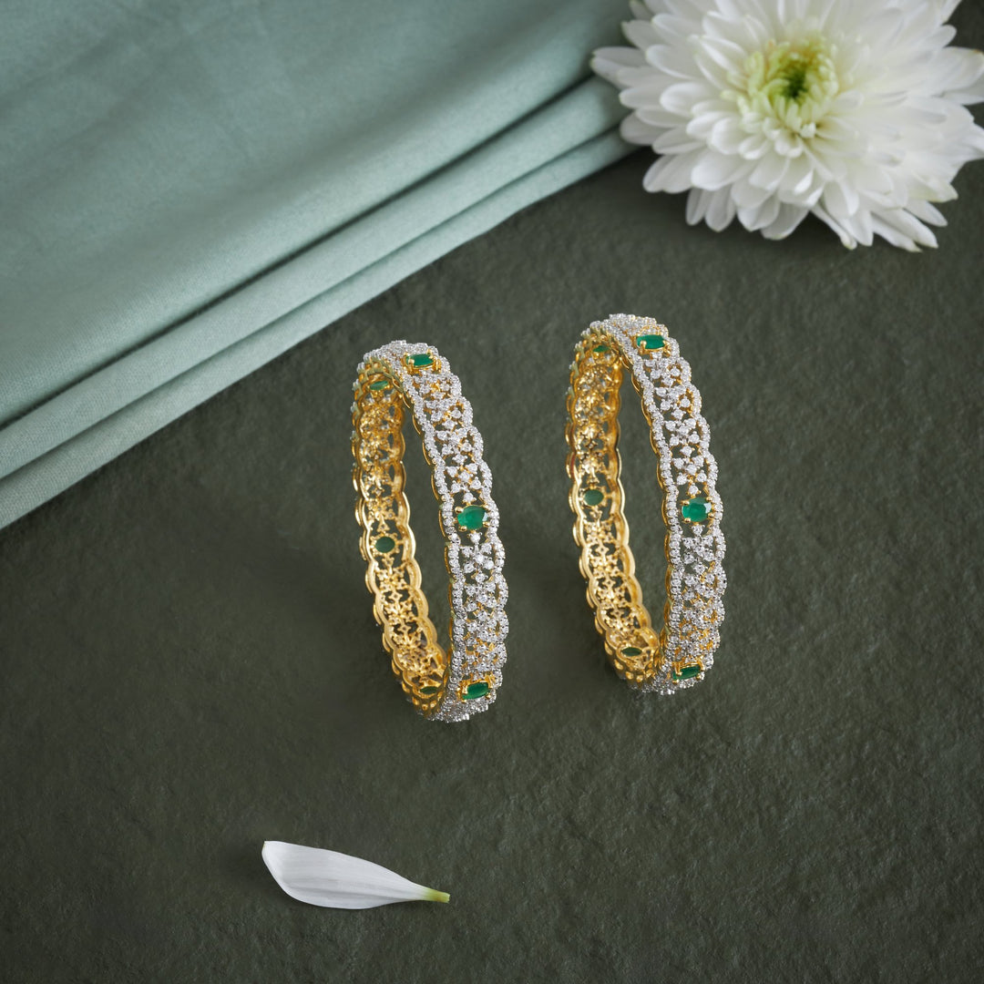 Esmeraya CZ Bangles
