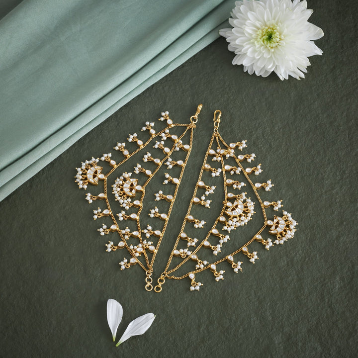 Pearl Sampada Moissanite Matil