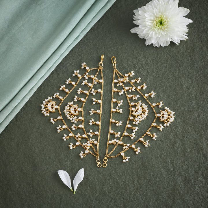 Pearl Sampada Moissanite Matil