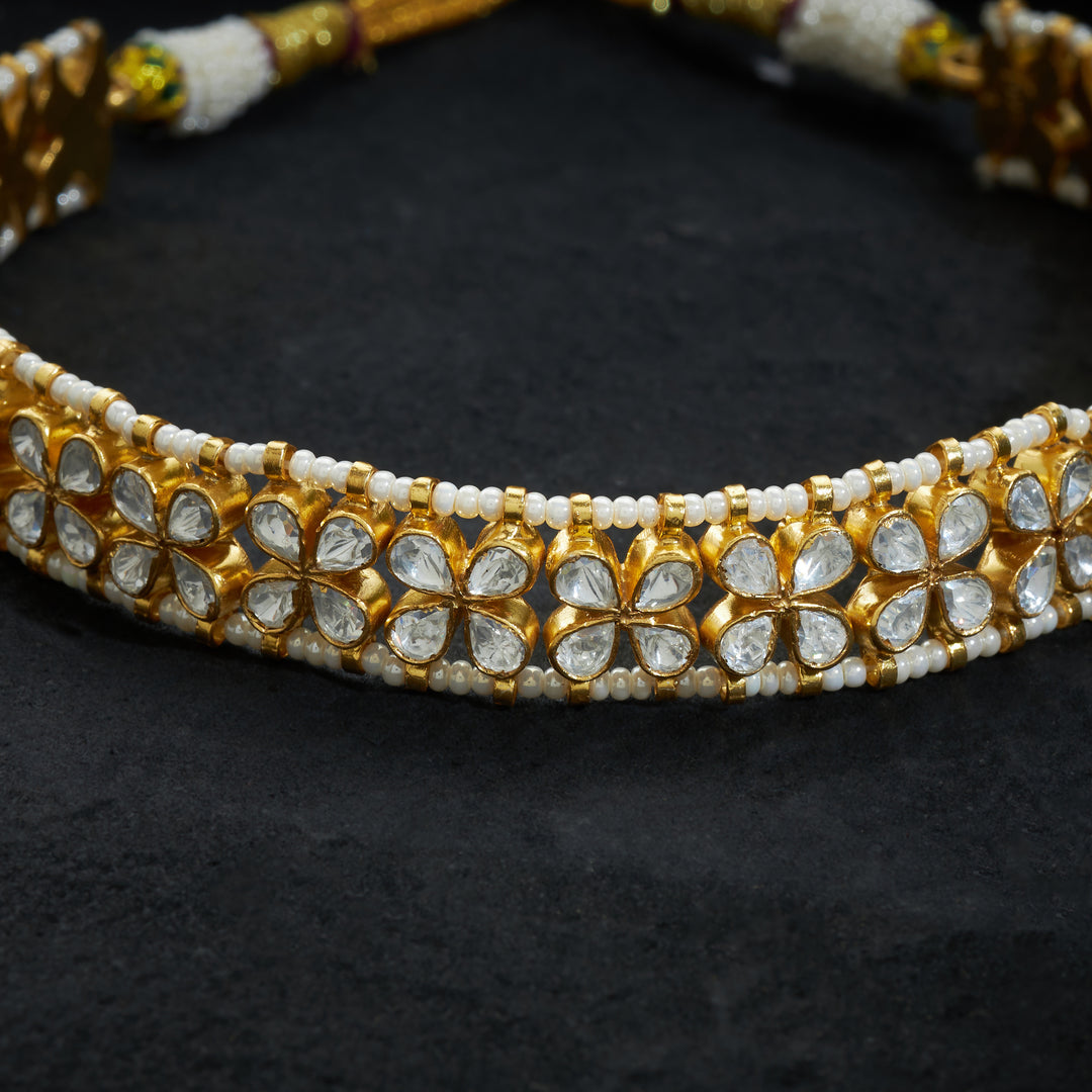Pearlesque Polki Choker Set
