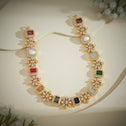 Navara-Bloom Stone Necklace
