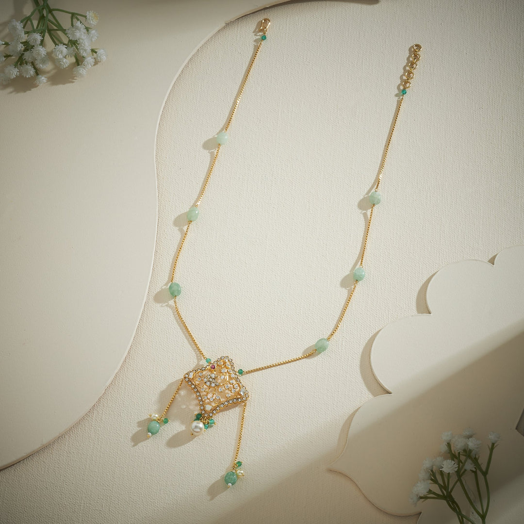 Elira Stone Chain Pendant