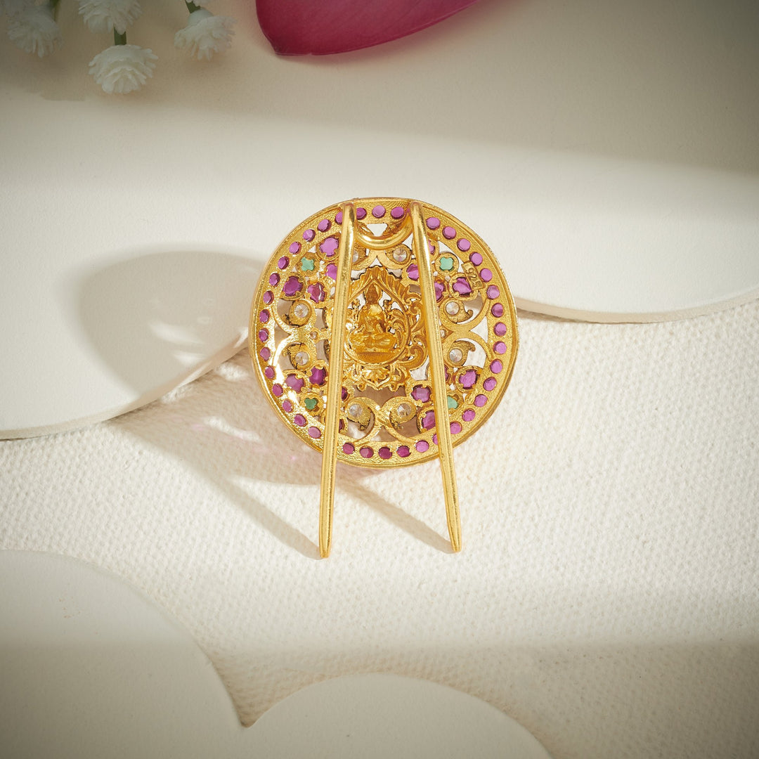 Shubhira Temple Hair Brooch