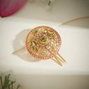 Mor-Ananta Temple Hair Brooch