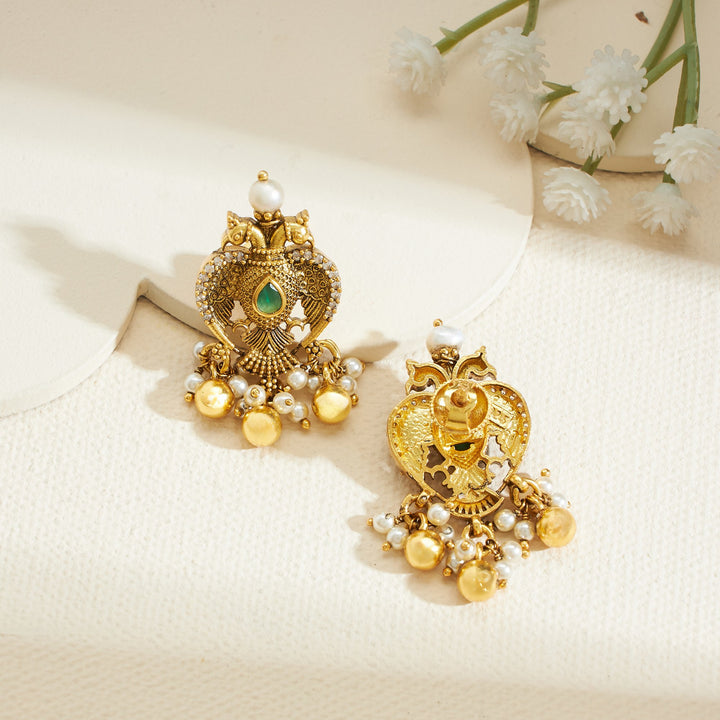 Dviraja Nakshi Studs