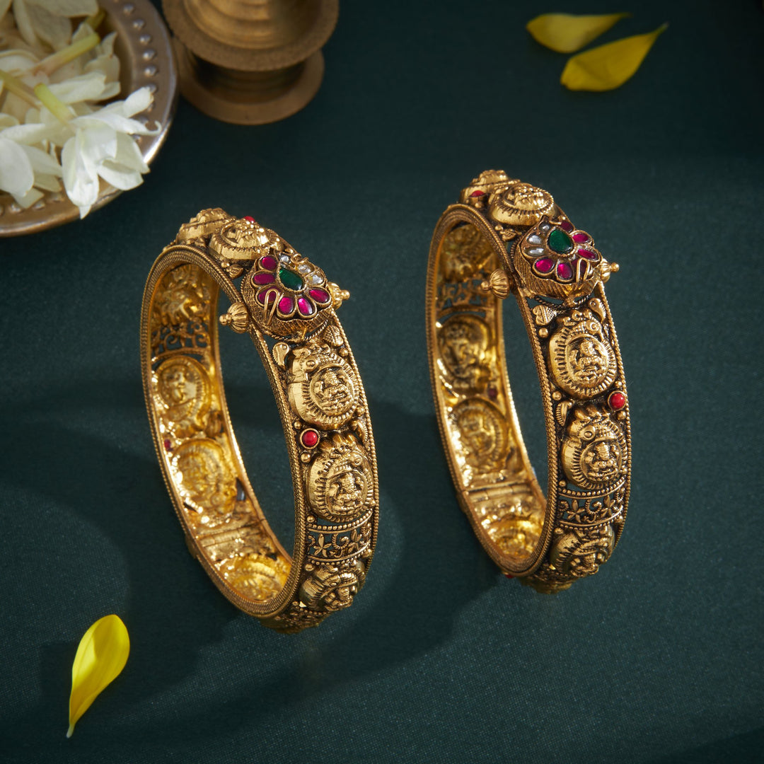 Dhan-Lakshmi Temple Bangles