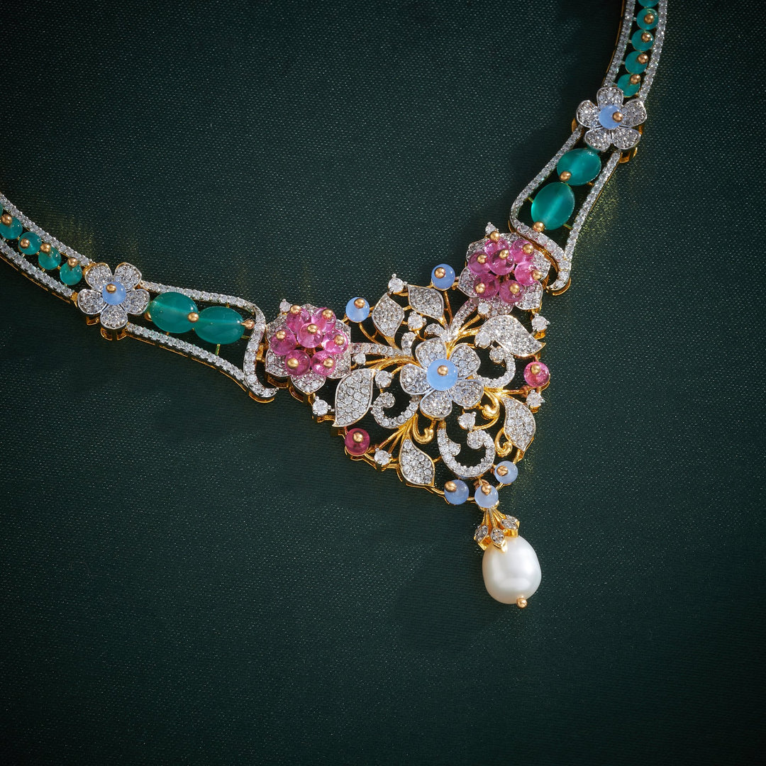 Regal Elysia CZ Necklace Set