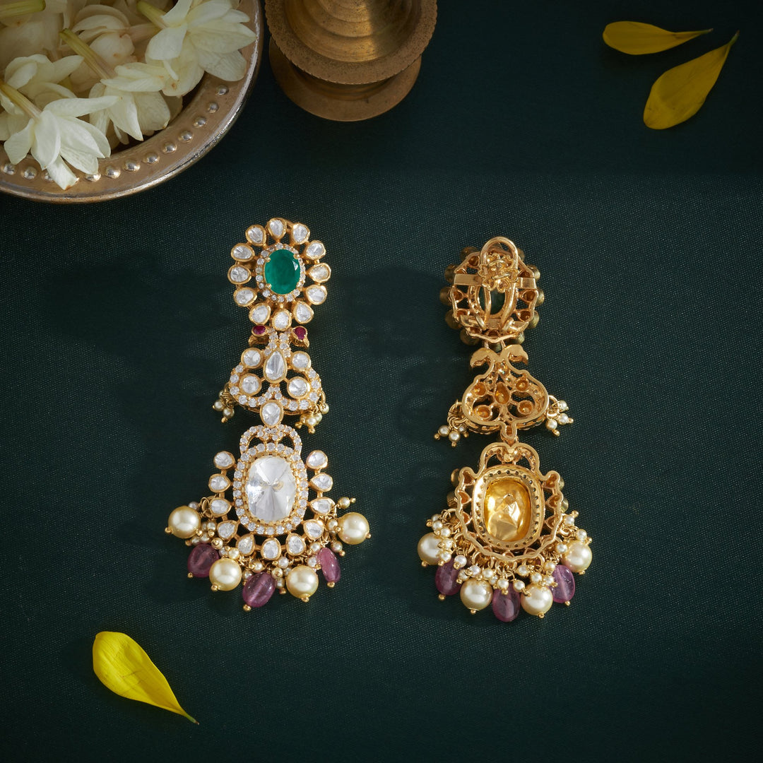 Mayuraflora Polki Danglers