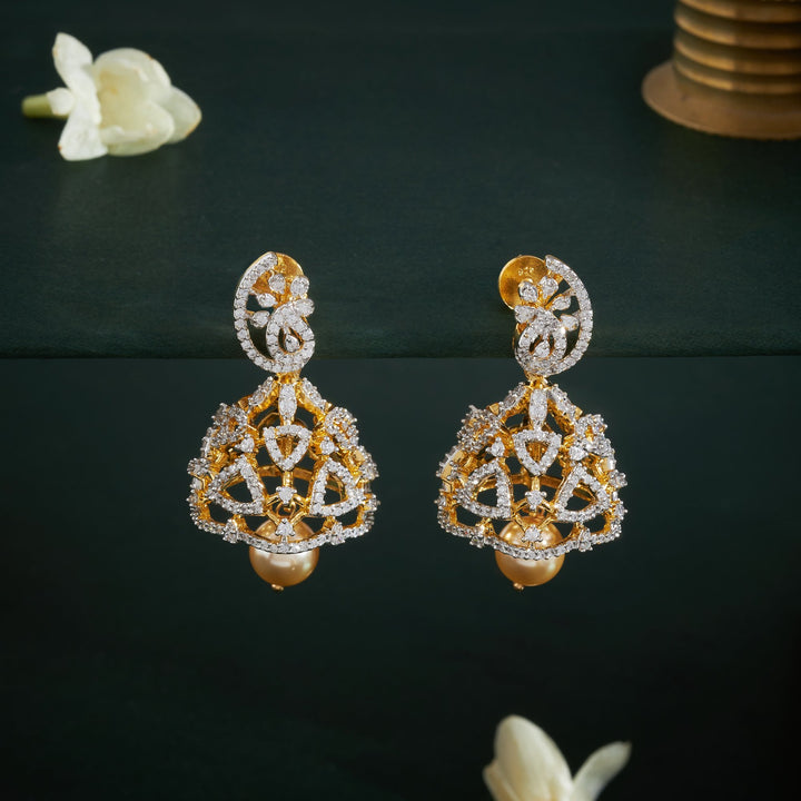 Nivriti CZ Jhumki