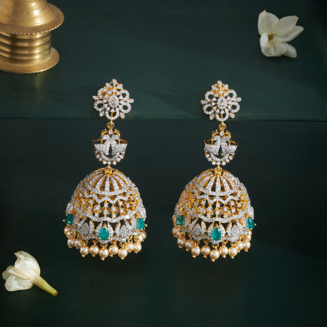Vritika CZ Jhumki