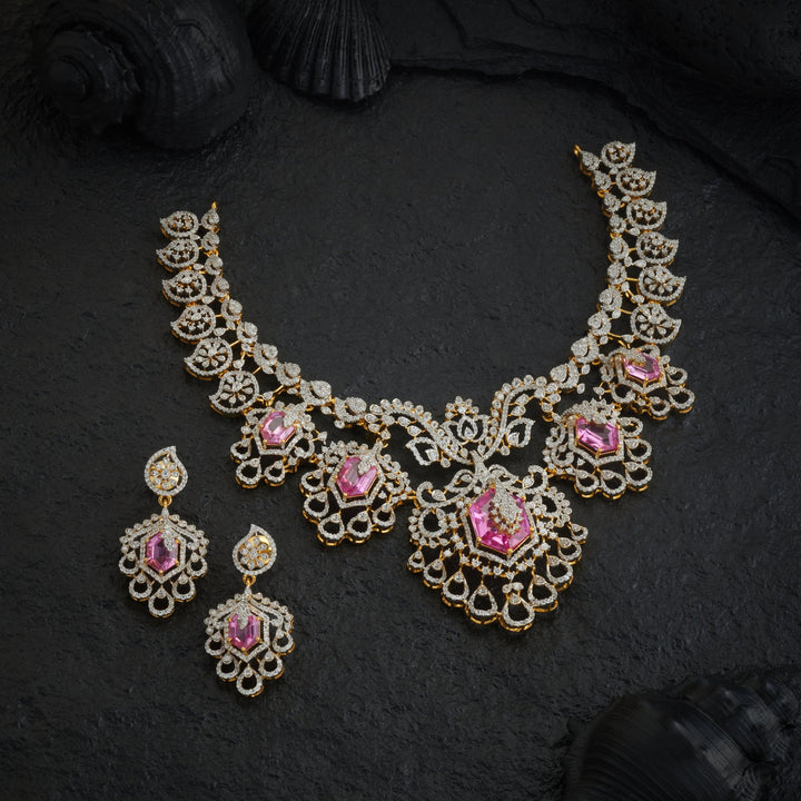 Rosabelle CZ Necklace Set