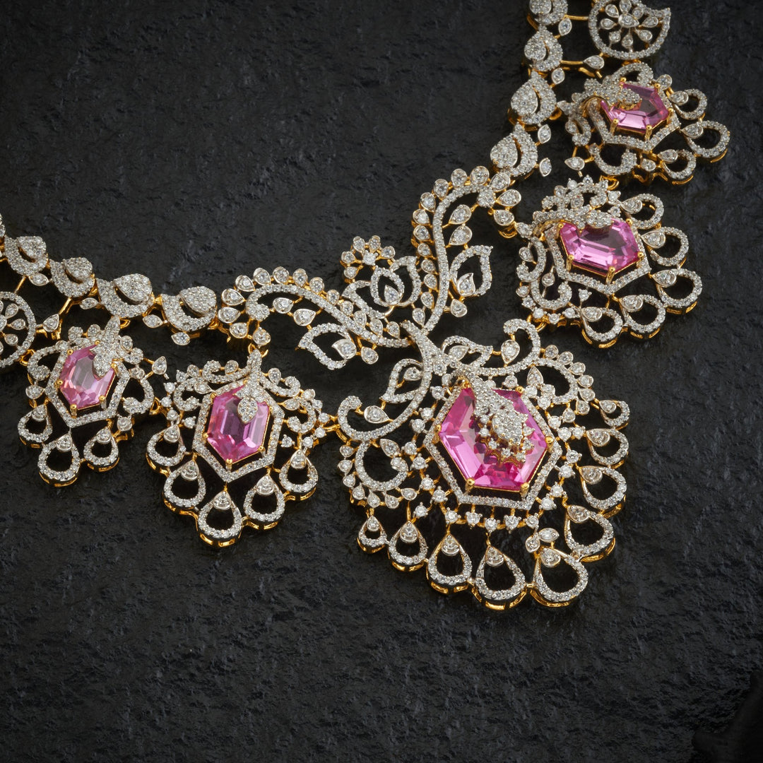 Rosabelle CZ Necklace Set