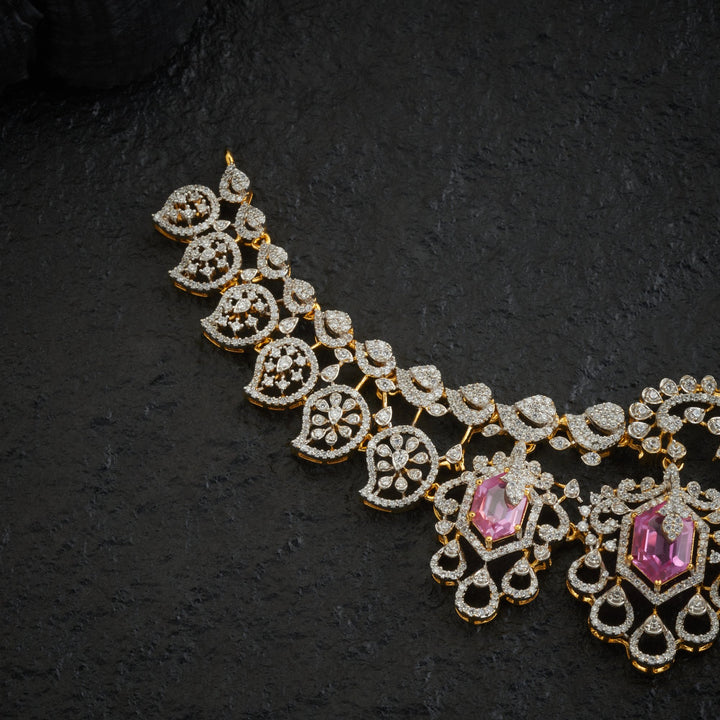 Rosabelle CZ Necklace Set
