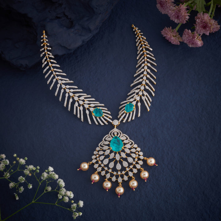 Feather of Royalty Short Necklace