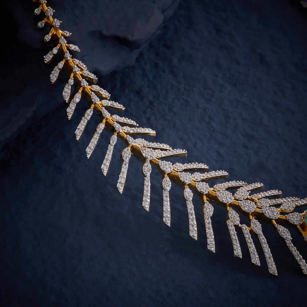 Feather of Royalty Short Necklace