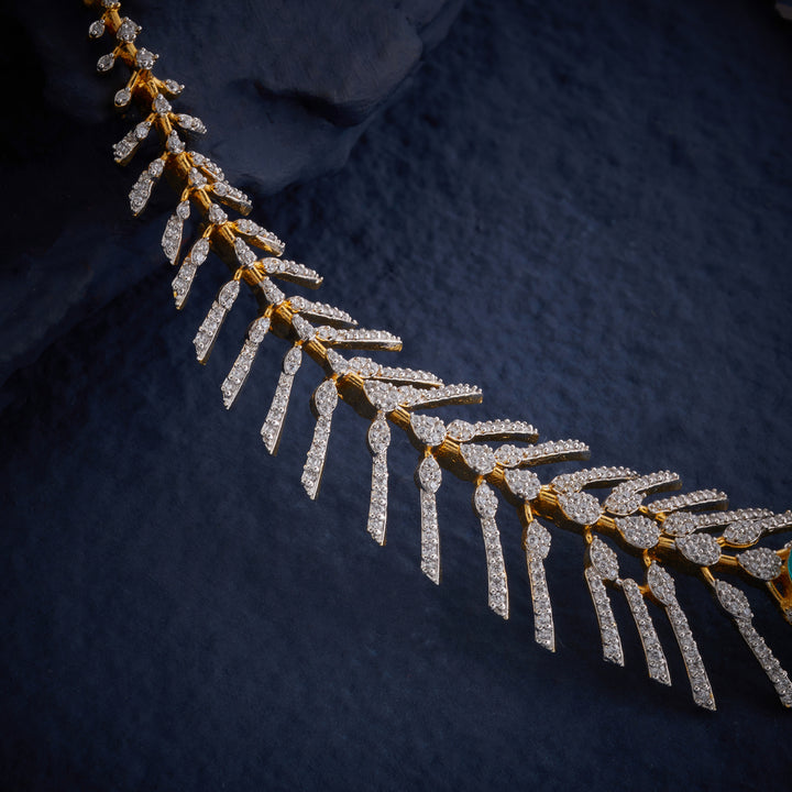 Feather of Royalty Short Necklace