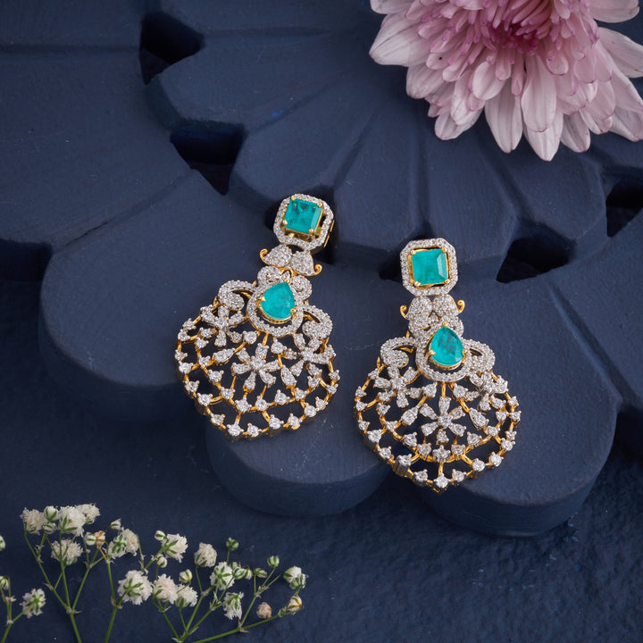 Emerald Lightwing Danglers