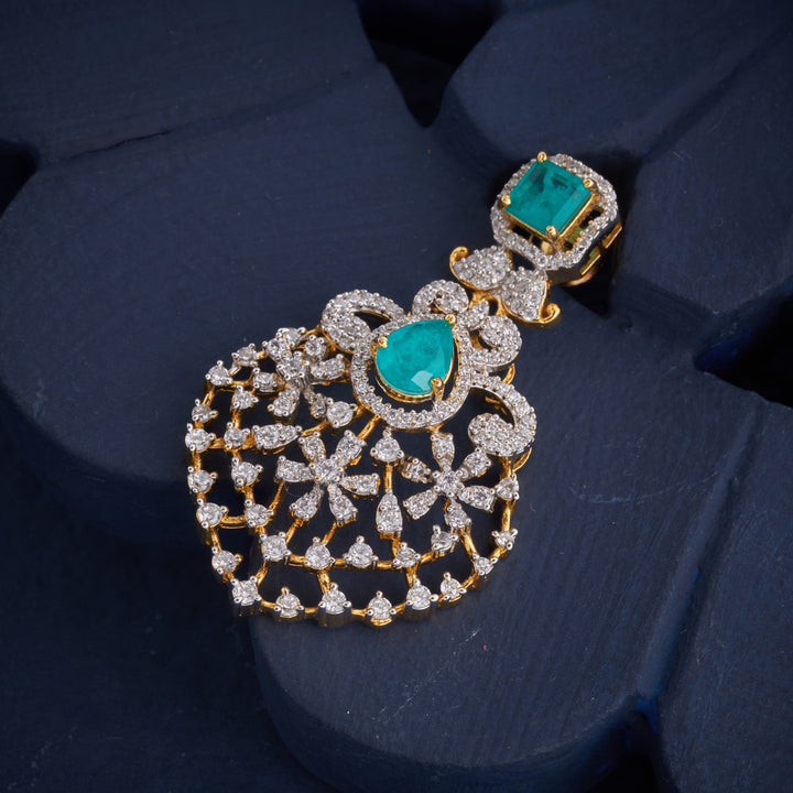 Emerald Lightwing Danglers