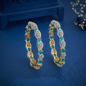 Emer Leaf Bangles