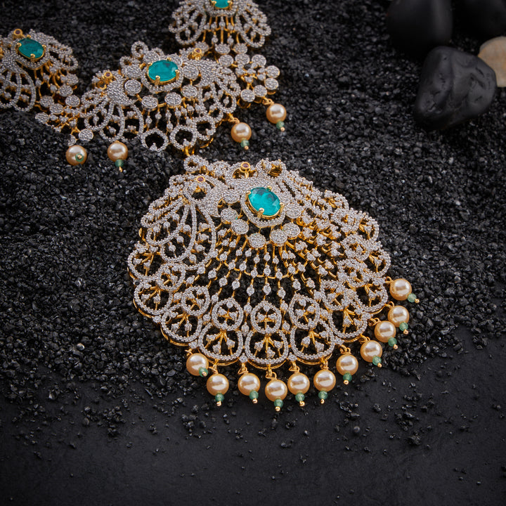 CZ Floral Haaram