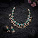 Floral & Luster Necklace Set