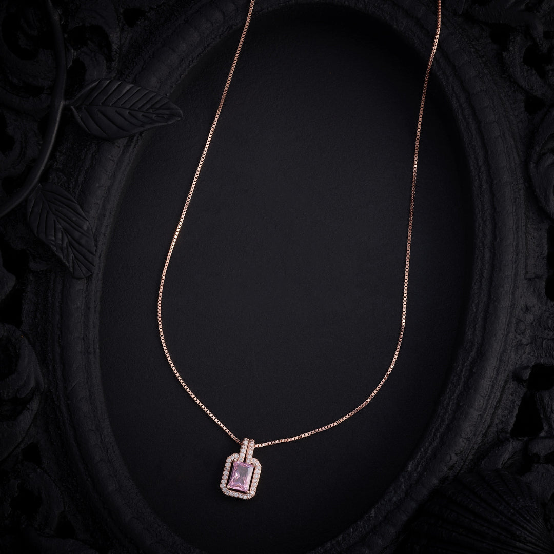 Soft-Pinkish Chain Pendant