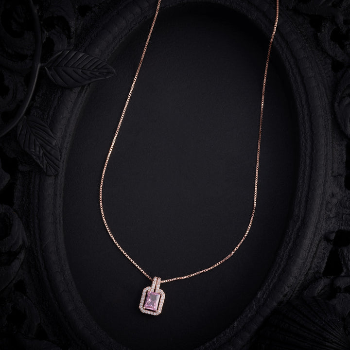 Soft-Pinkish Chain Pendant