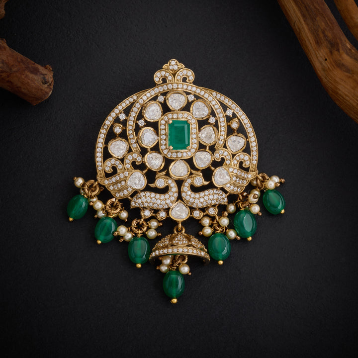 Peacock Dream Victorian Pendant Set