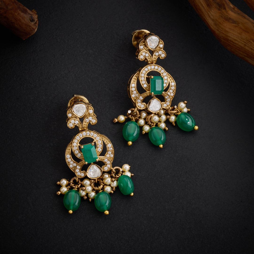 Peacock Dream Victorian Pendant Set