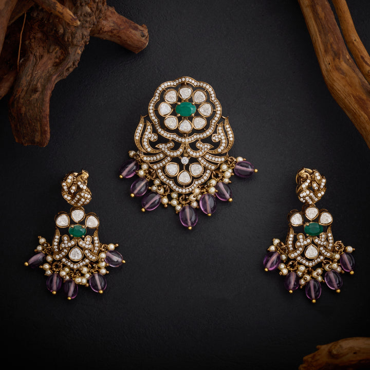 Blooming Victorian Pendant Set