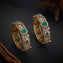 Green-Swan Victorian Bangles