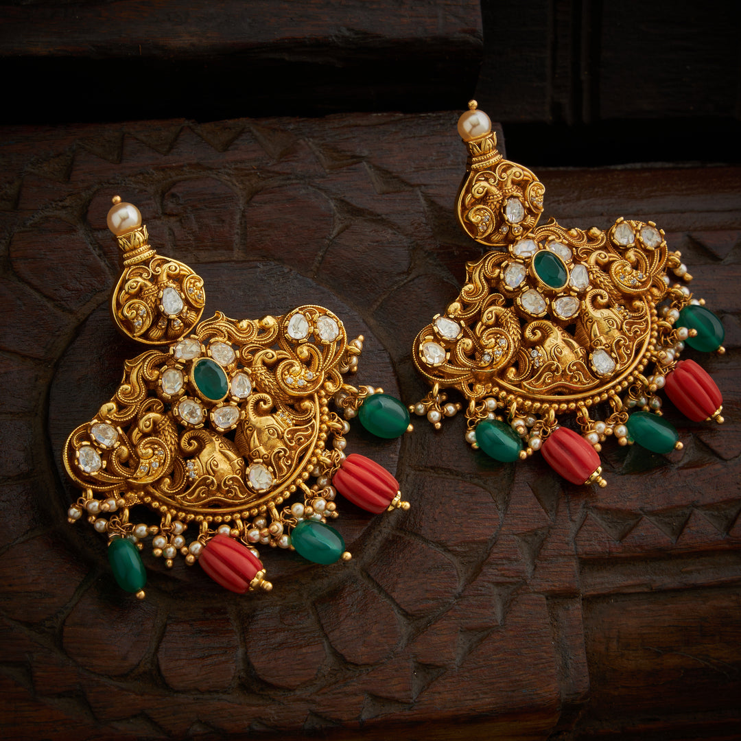 Peacock Gajendra Necklace Set