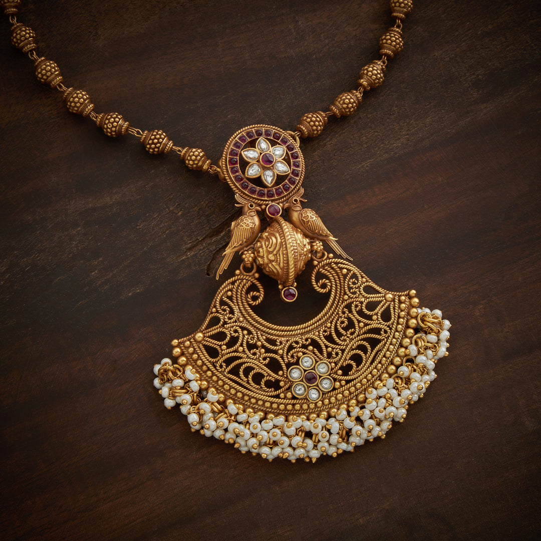 Parrot & Petals Necklace Set