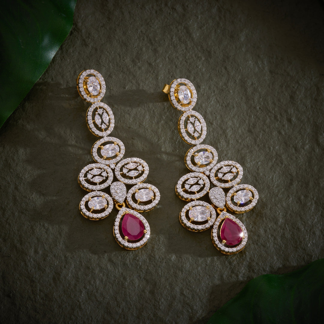 Ovarielle CZ Necklace Set