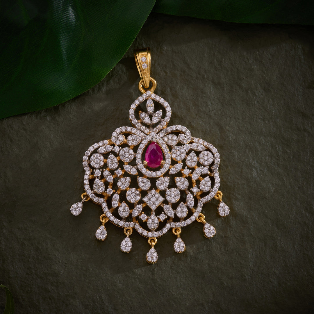 Ruby Ziana Pendant Set