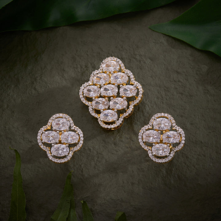 Ziryana Sparkle Pendant Set