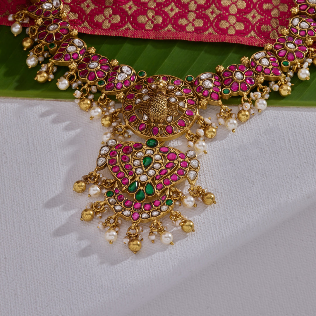 Kundan Garudesh Necklace