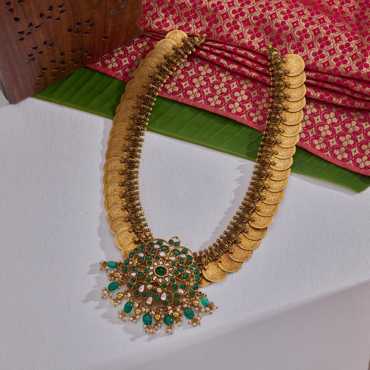 Mahalakshmi Motif Necklace