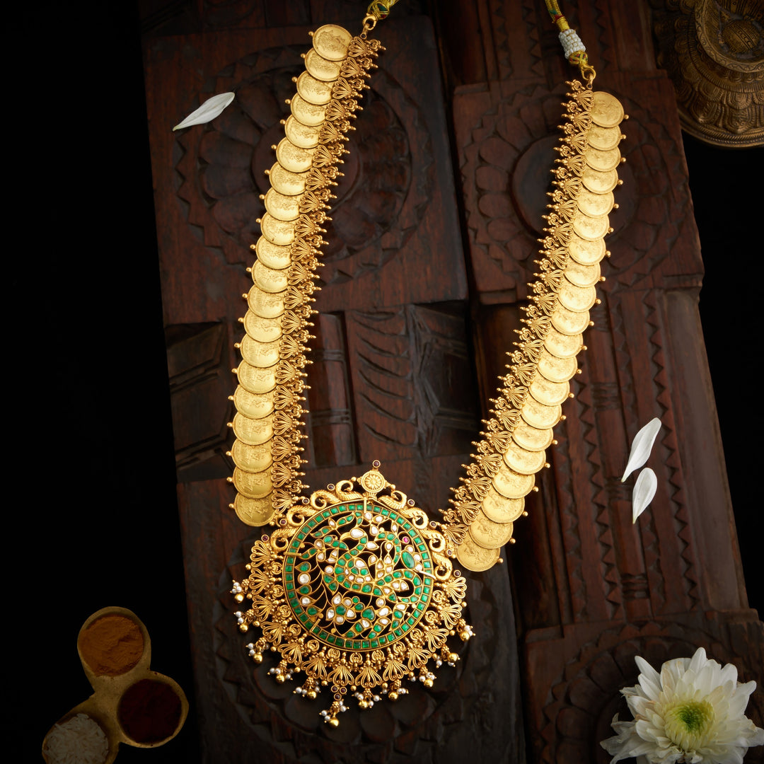 Devayani Kaasu Temple Necklace