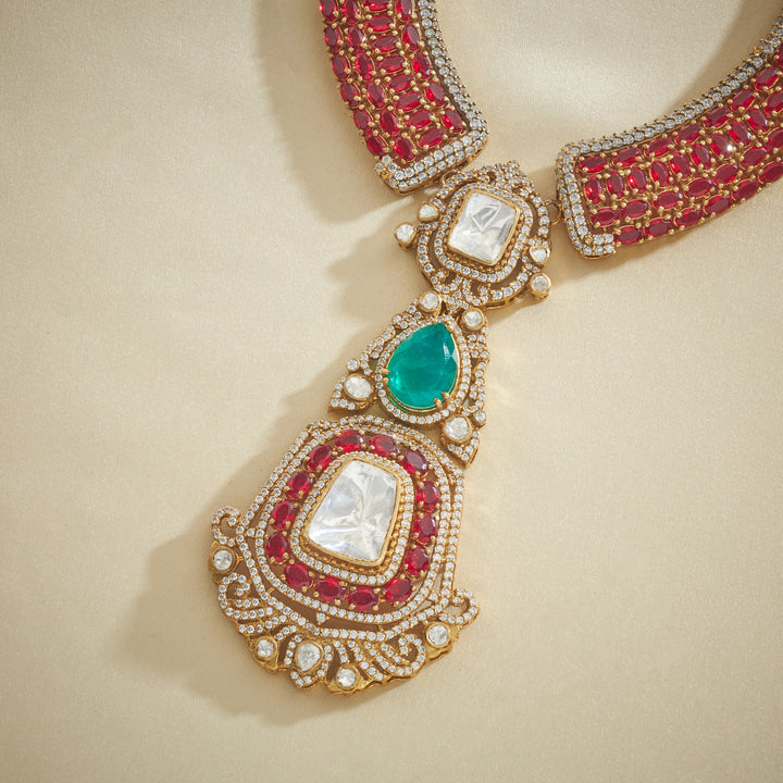 Chaturkusum Victorian Necklace set