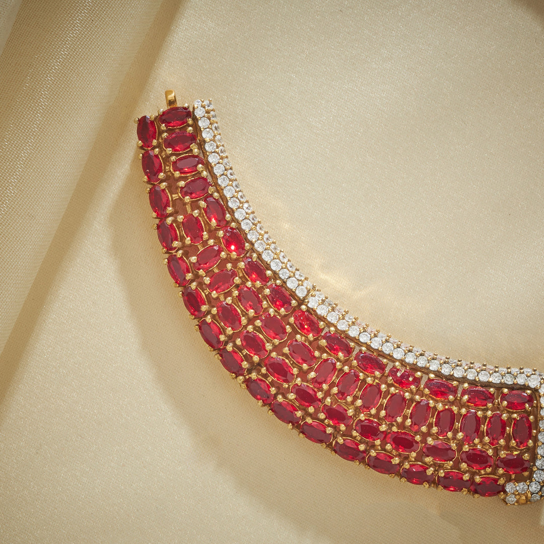 Chaturkusum Victorian Necklace set
